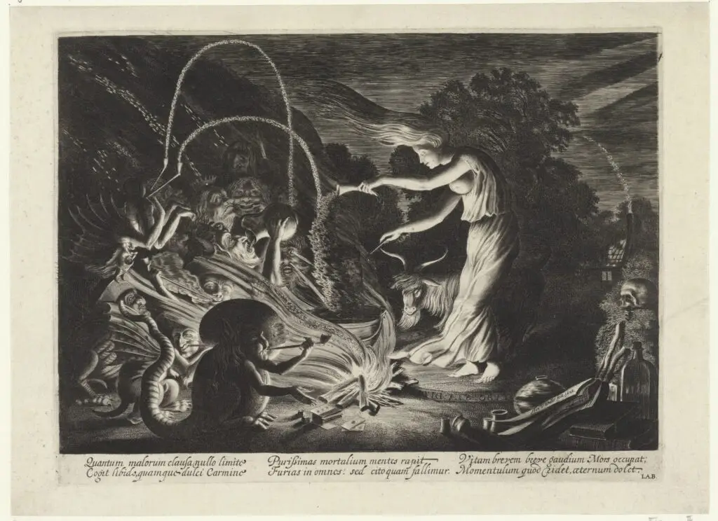 Jan van de Velde (II), Strega, 1626